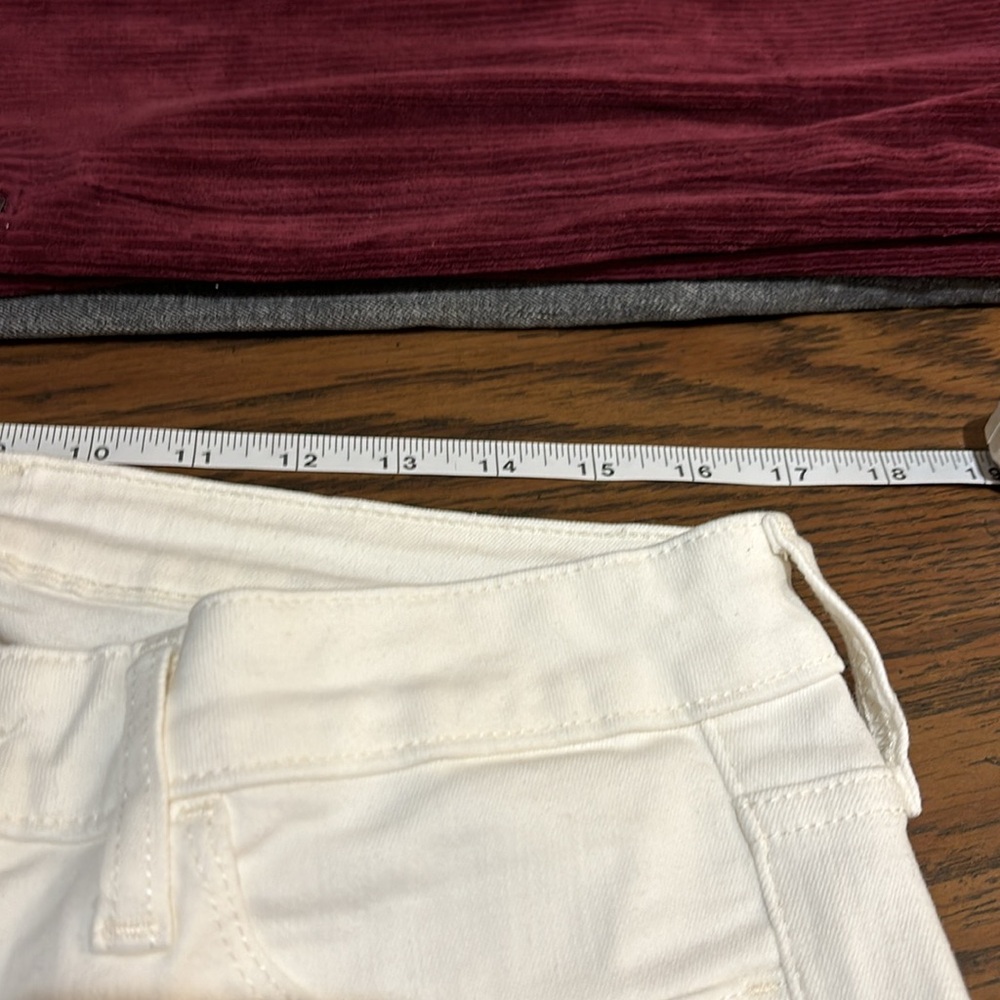 NWOT GAP High Rise Universal Jegging in White 31/12T - Picture 10 of 11